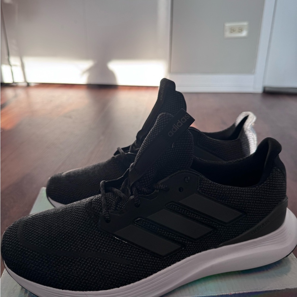 Adidas Black and White Sneakers